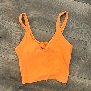 Orange Women's Top